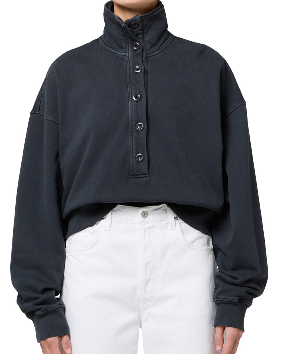 みれい Mirelle Funnel Neck in Chocolate – Citizens of Humanity