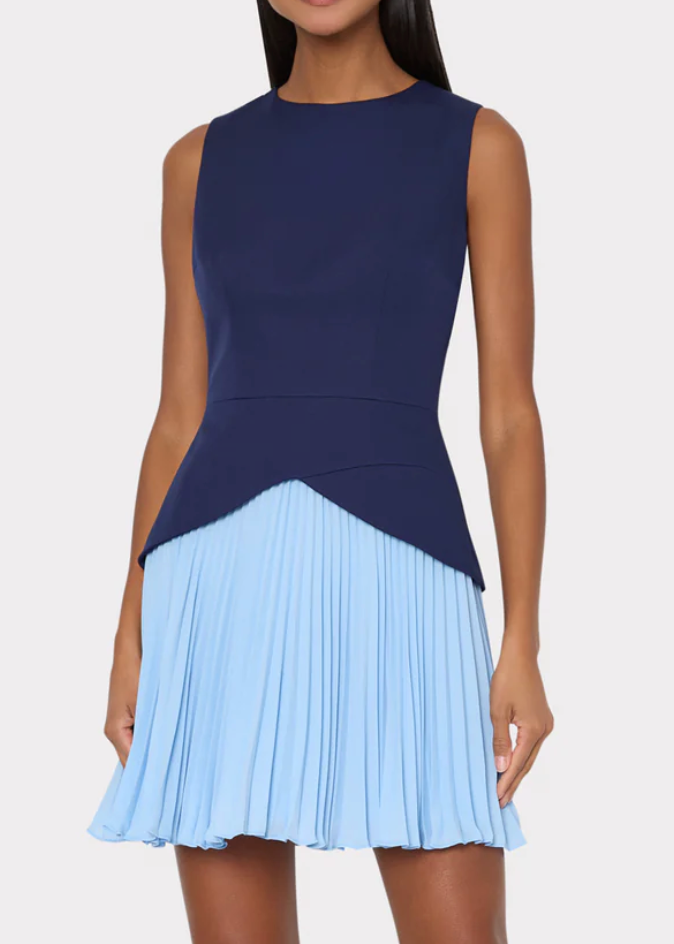 Haddy Pleated Mini Dress Village Tailor Haddy Pleated Mini Dress Village Tailor