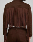 Koda Crop Jacket Fringe