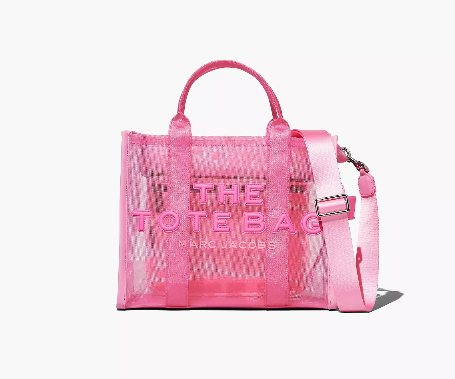 The Mesh Tote- Pink