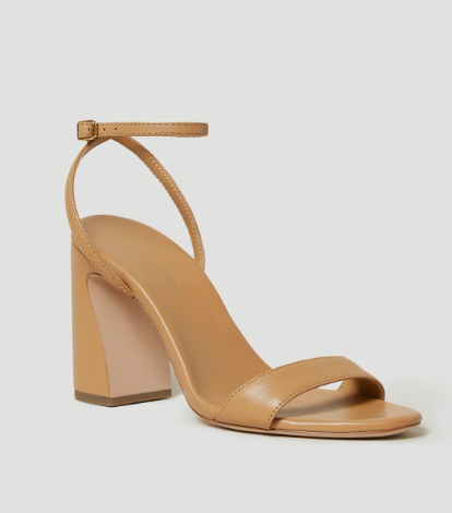 Malia Curved Heel with Ankle Strap