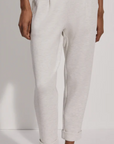 The Rolled Cuff Pant 28.5 - Ivory Marl