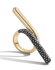 Onika Gold Pave Ring