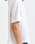 Miranda Cotton Jersey Boxy Tee