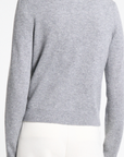 Crewneck Cardigan in Cashmere