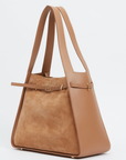 Cleo Suede Tote