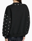 Studded Sleeves Brandy Pullover