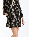 Ines Caftan Mini Dress