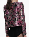 Floral Sequin Jacket