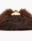 The Faux Fur Glam Small Clutch