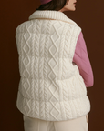 Irina Cable Knit Gilet