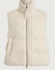Irina Cable Knit Gilet