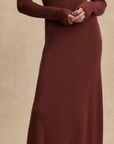 Burnet Zip Knit Maxi Dress