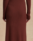 Burnet Zip Knit Maxi Dress