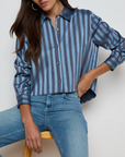 Cosette Crop Hi Low Shirt