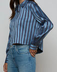 Cosette Crop Hi Low Shirt