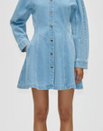 Collared Coat Mini Dress