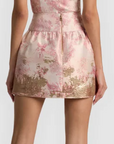 Ella Drop Waist Mini Skirt