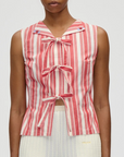 Tie Front Vest