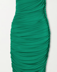 Alessia Draped Jersey Midi Dress