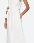 Leila Eyelet Midi Dress