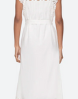 Leila Eyelet Midi Dress