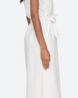 Leila Eyelet Midi Dress