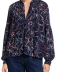 Malva Linework Floral Nanette