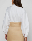 Deon Tie Neck Blouse