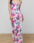 Akiya Satin Maxi Dress