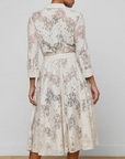 Ralphie 3/4 Sleeve Midi Dress