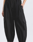 Tamsin Poplin Balloon Cargo Pant