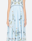 Audra Embroidery Midi Dress