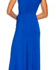 Acacia Draped Jersey Midi Dress
