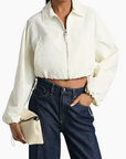 Colsen Cotton Cropped Jacket