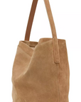 Wynn Large Suede Bucket Bag