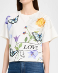 Evan Embellished Embroidered Oversized Tee