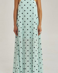 Cross Over Halter Maxi Dress