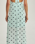 Cross Over Halter Maxi Dress