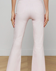 Kendra High Rise Crop Flare Coated