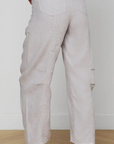 Cody Cropped Linen Pant