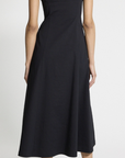 Square Neck Midi Dress