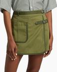 Houston Cotton Twill Buckled Skort