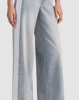 Amazing Low Rise Jean w Knit Panel