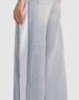 Amazing Low Rise Jean w Knit Panel