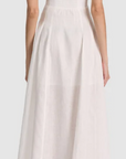 Kendall Halter Button Down Maxi Dress