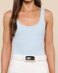 Nica Scoop Neck Tank Bodysuit