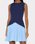 Haddy Pleated Mini Dress