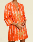 Ines Caftan Mini Dress