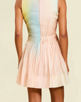 Philippa Pintucked Mini Dress